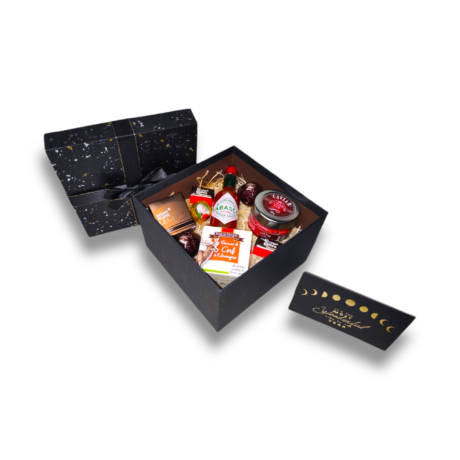 BoxEnjoy for Him - fekete kocka doboz - Mont Blanc Legend Night Spicy Box